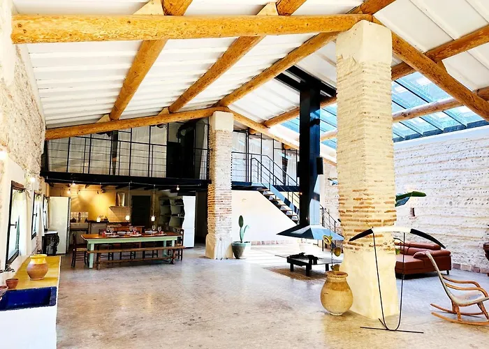 Magnifique Loft - Piscine - Tennis - Babyfoot Vila *